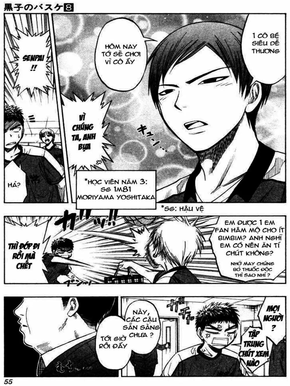 Truyện Tranh Vua Bóng Rổ - Kuroko’s Basketball trang 3