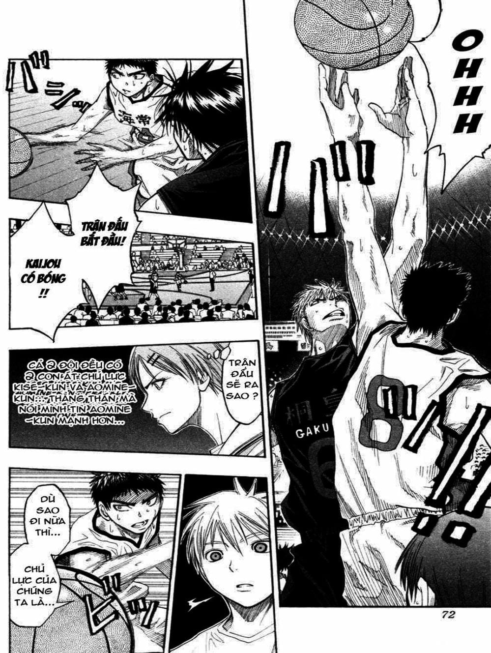 Truyện Tranh Vua Bóng Rổ - Kuroko’s Basketball trang 3