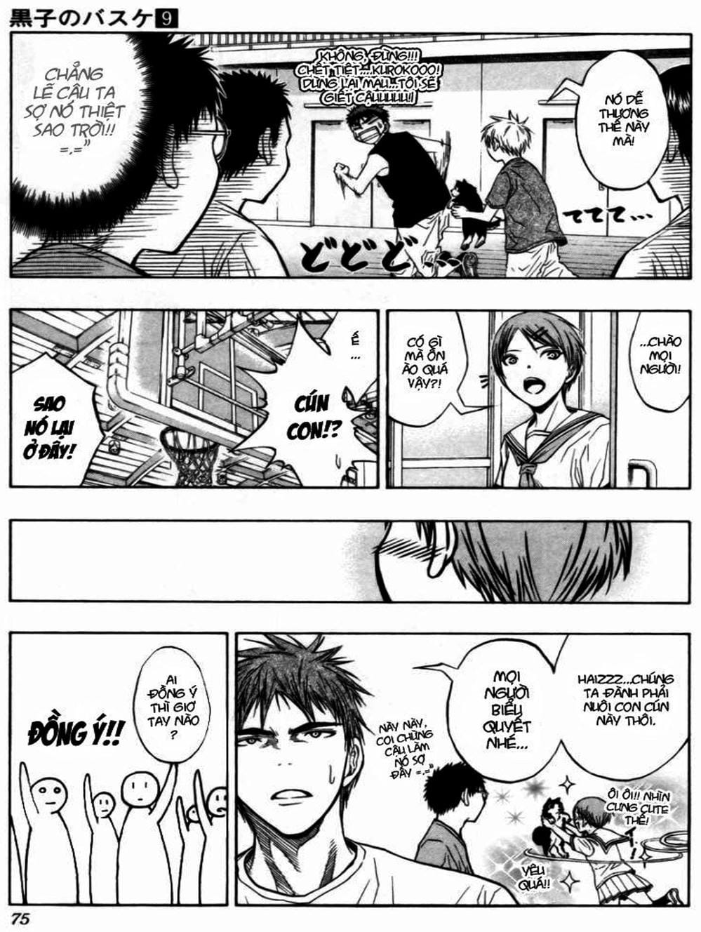Truyện Tranh Vua Bóng Rổ - Kuroko’s Basketball trang 3