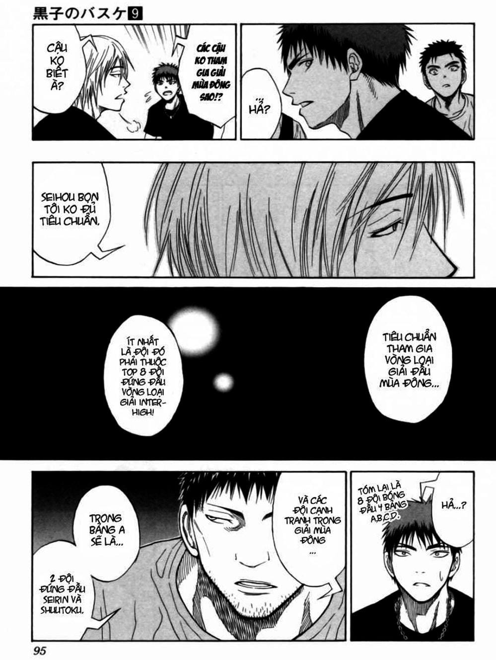 Truyện Tranh Vua Bóng Rổ - Kuroko’s Basketball trang 3