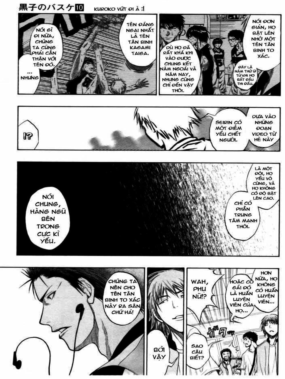 Truyện Tranh Vua Bóng Rổ - Kuroko’s Basketball trang 3