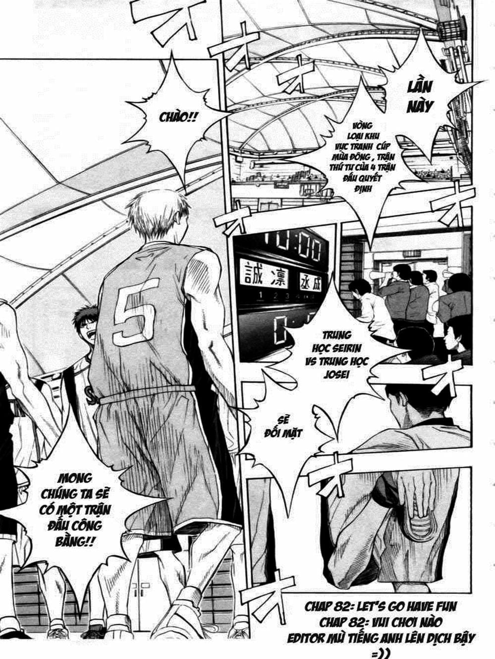 Truyện Tranh Vua Bóng Rổ - Kuroko’s Basketball trang 3