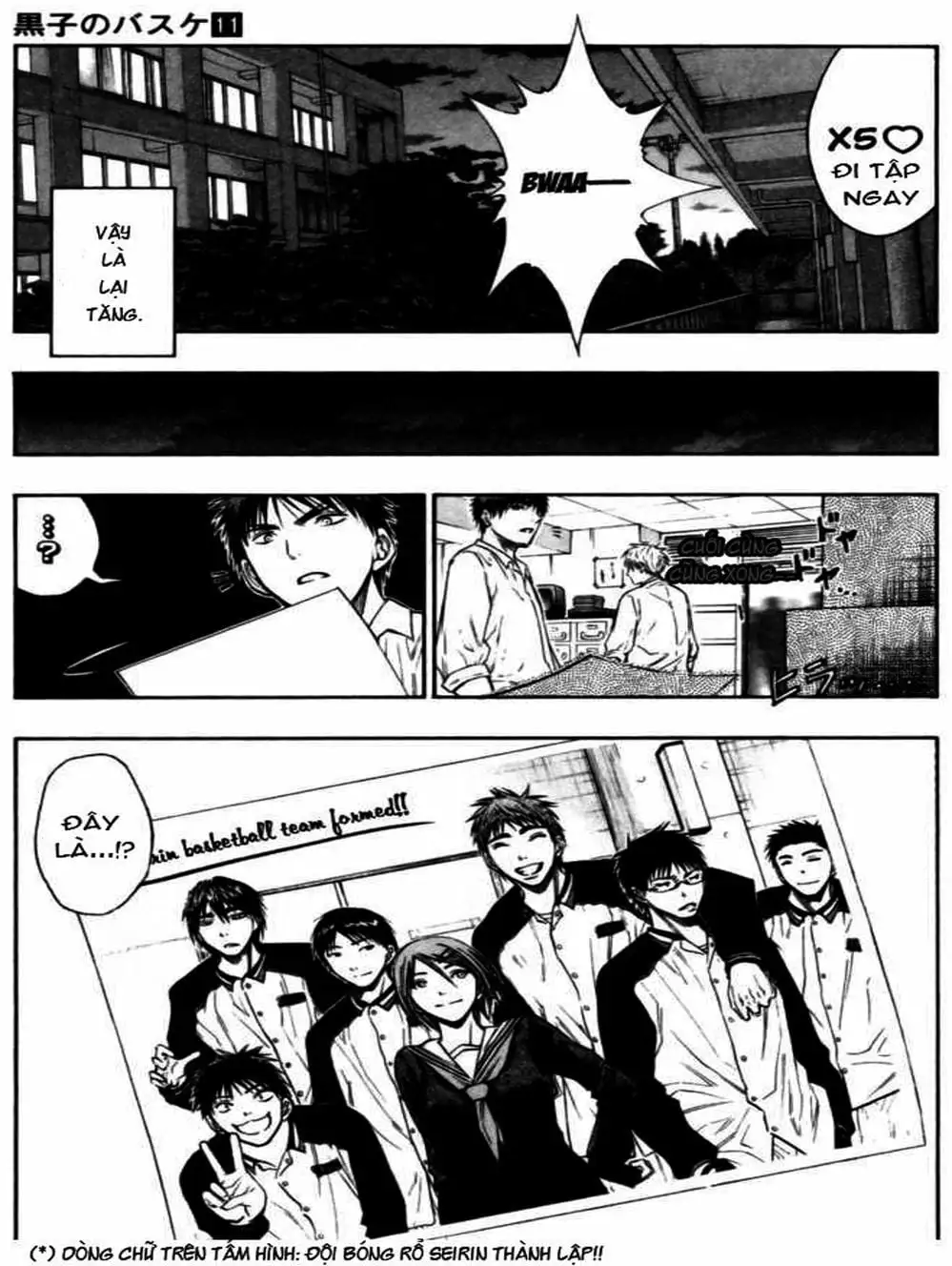 Truyện Tranh Vua Bóng Rổ - Kuroko’s Basketball trang 3