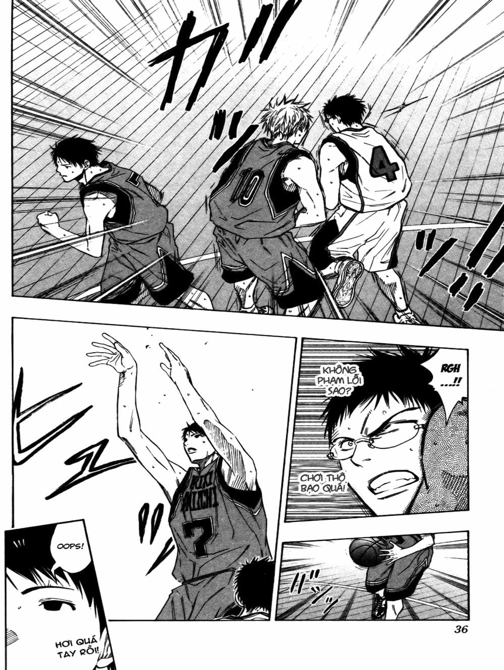 Truyện Tranh Vua Bóng Rổ - Kuroko’s Basketball trang 3