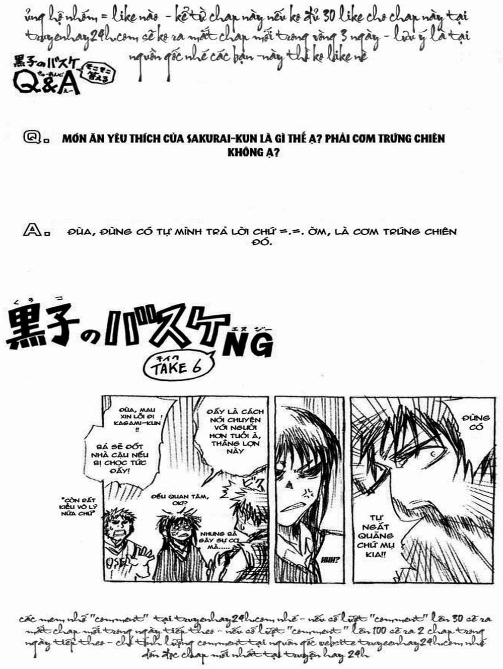 Truyện Tranh Vua Bóng Rổ - Kuroko’s Basketball trang 3