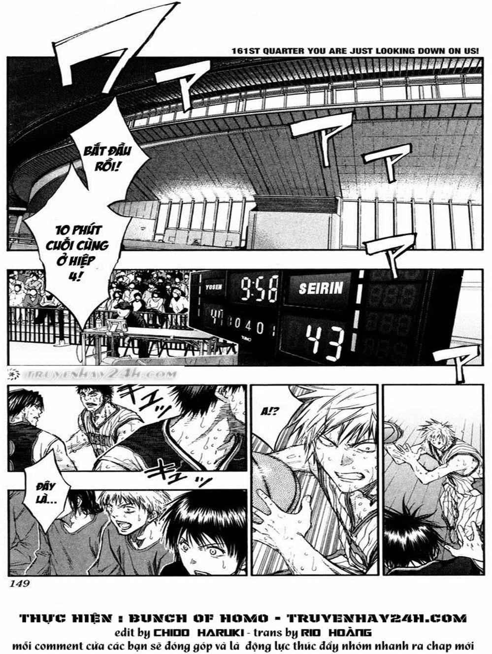 Truyện Tranh Vua Bóng Rổ - Kuroko’s Basketball trang 3