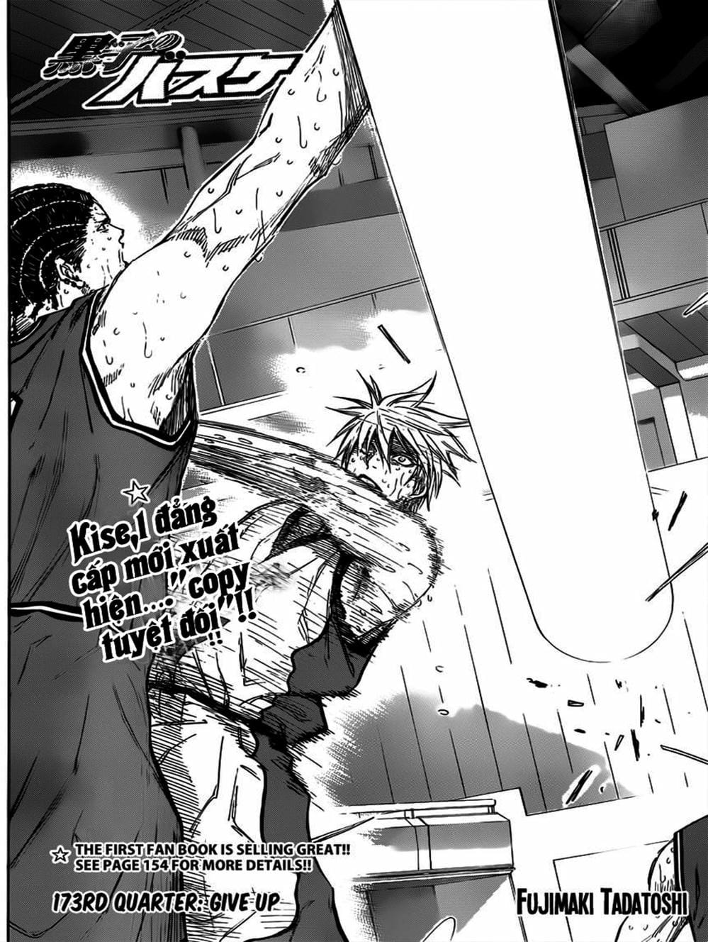 Truyện Tranh Vua Bóng Rổ - Kuroko’s Basketball trang 3