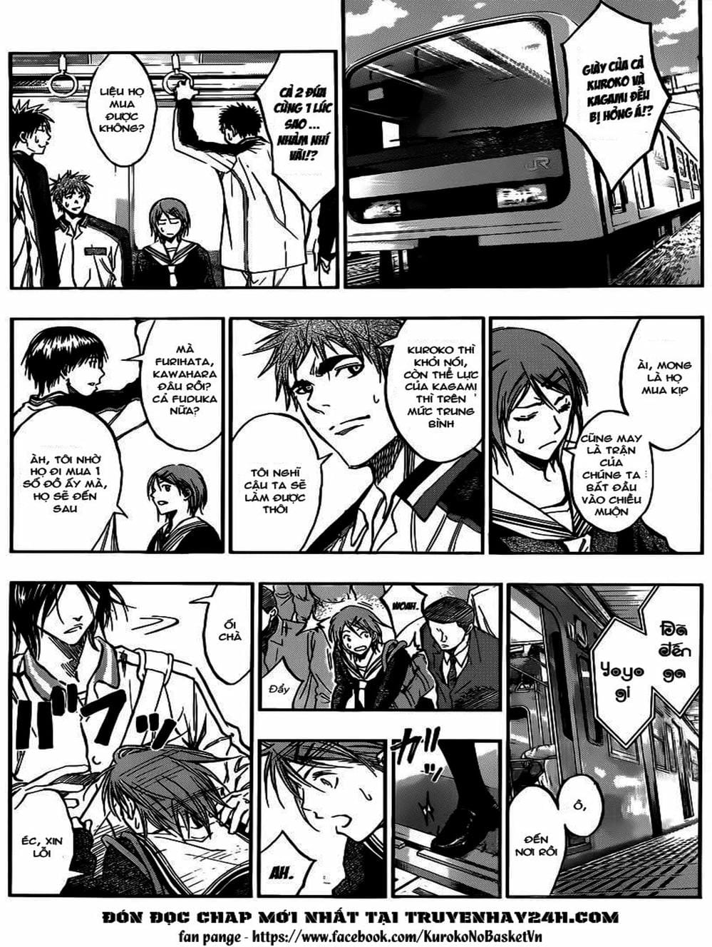 Truyện Tranh Vua Bóng Rổ - Kuroko’s Basketball trang 3