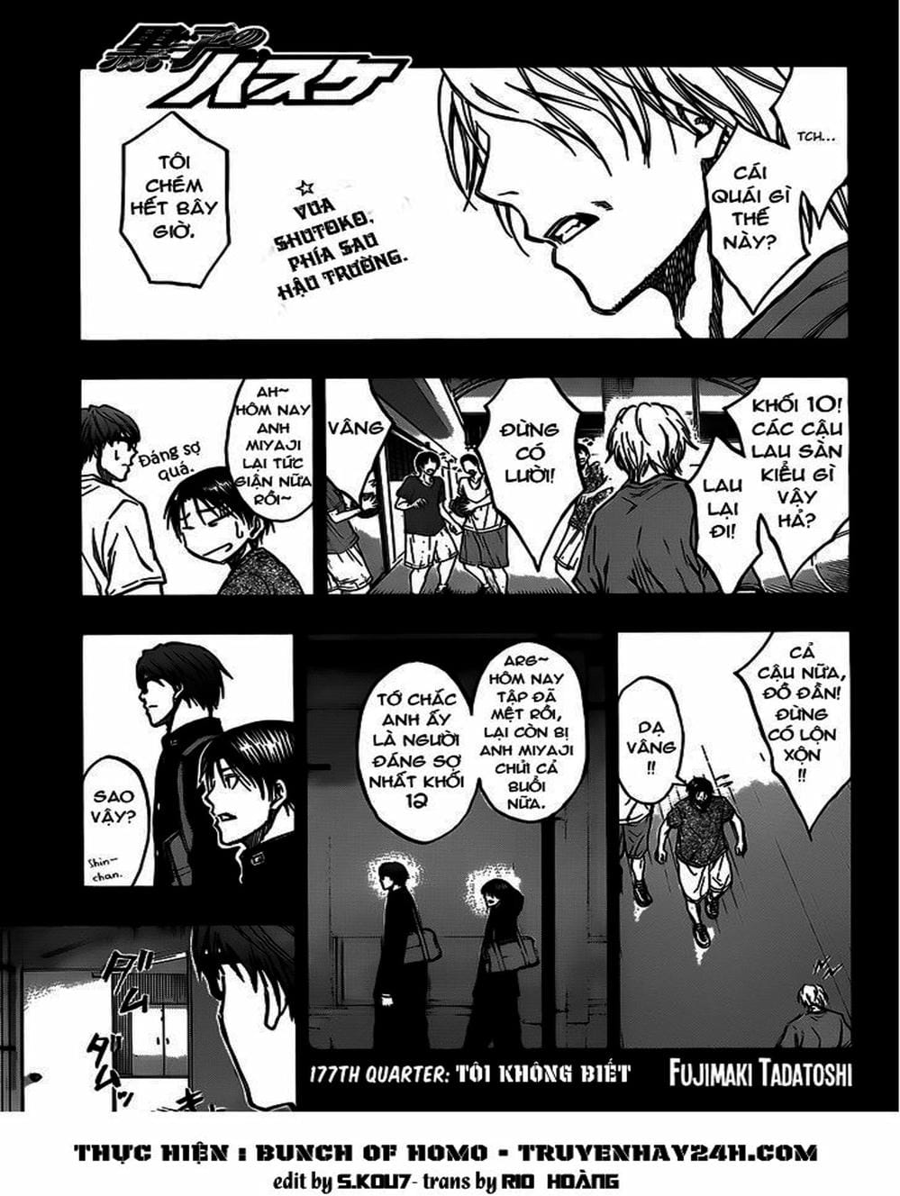 Truyện Tranh Vua Bóng Rổ - Kuroko’s Basketball trang 3