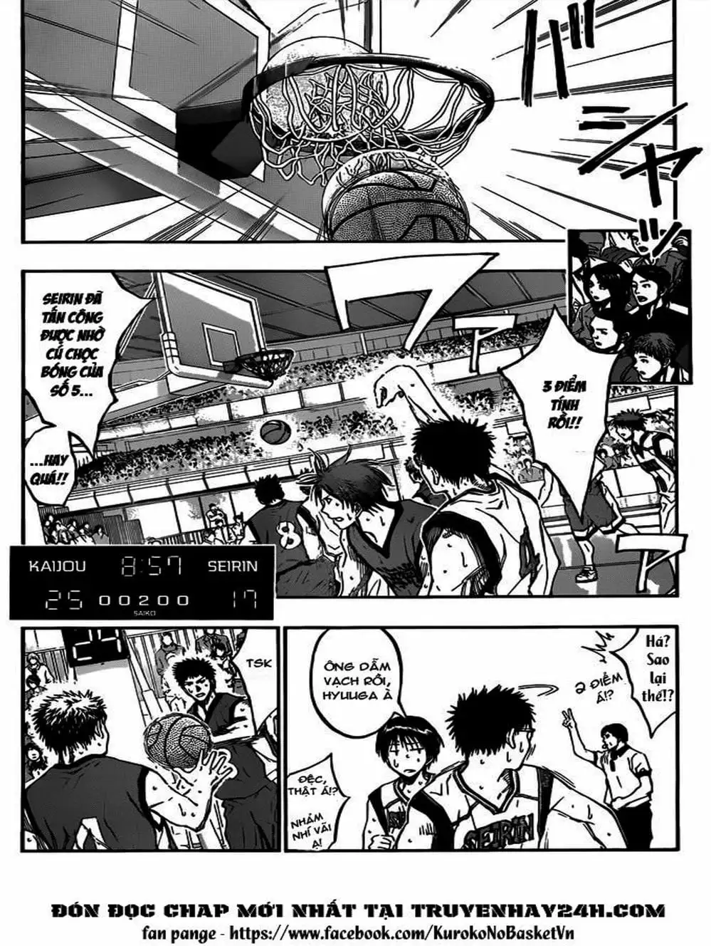 Truyện Tranh Vua Bóng Rổ - Kuroko’s Basketball trang 3