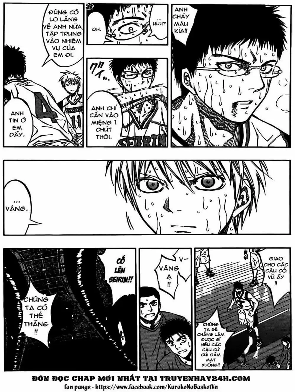 Truyện Tranh Vua Bóng Rổ - Kuroko’s Basketball trang 3
