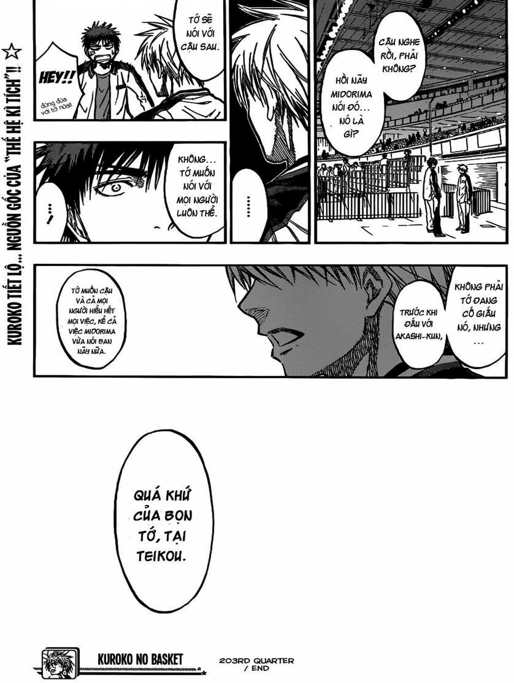 Truyện Tranh Vua Bóng Rổ - Kuroko’s Basketball trang 3