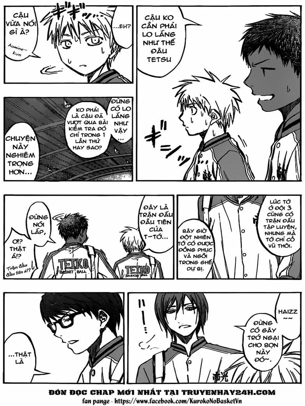 Truyện Tranh Vua Bóng Rổ - Kuroko’s Basketball trang 3