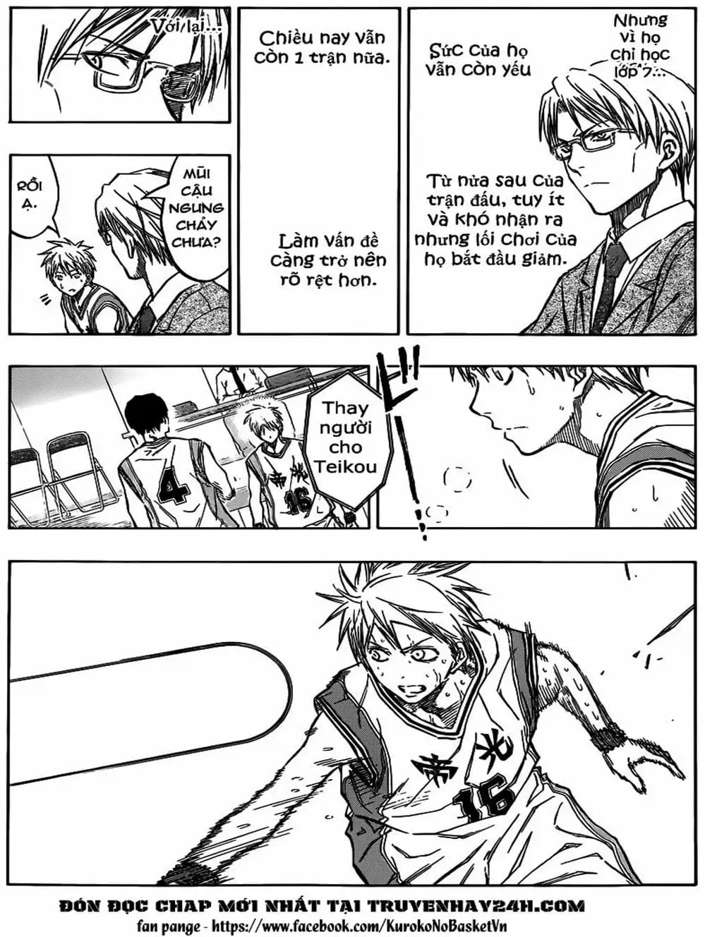 Truyện Tranh Vua Bóng Rổ - Kuroko’s Basketball trang 3