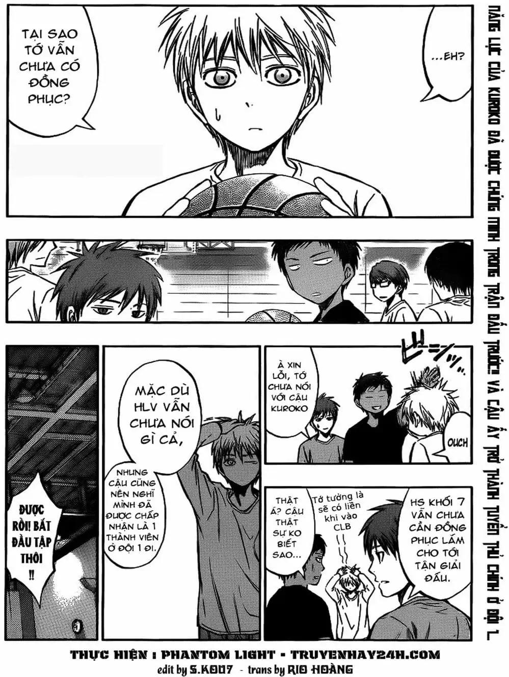 Truyện Tranh Vua Bóng Rổ - Kuroko’s Basketball trang 3