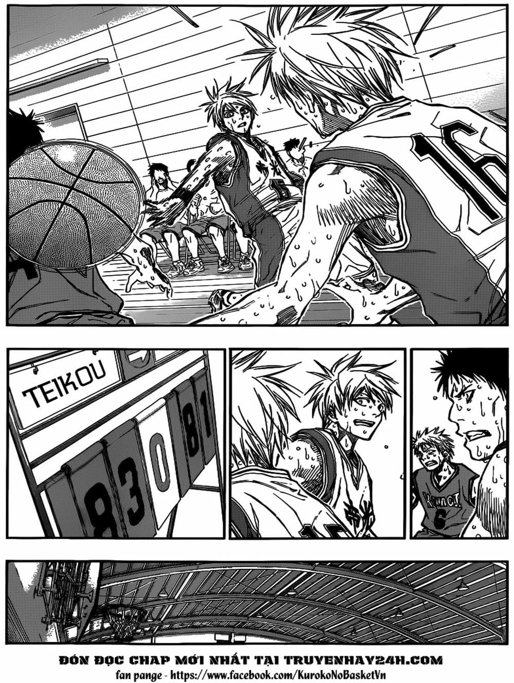 Truyện Tranh Vua Bóng Rổ - Kuroko’s Basketball trang 3