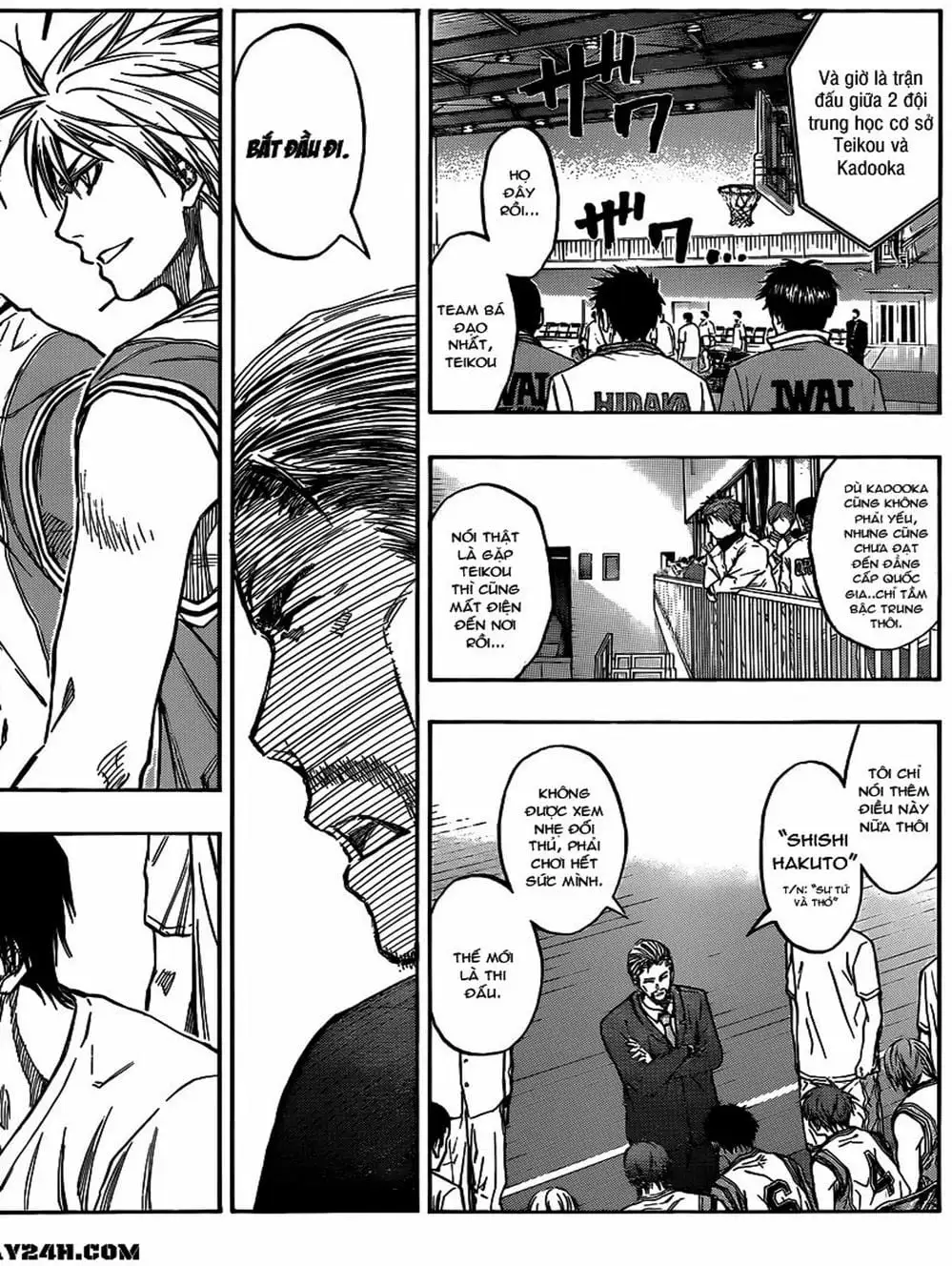 Truyện Tranh Vua Bóng Rổ - Kuroko’s Basketball trang 3