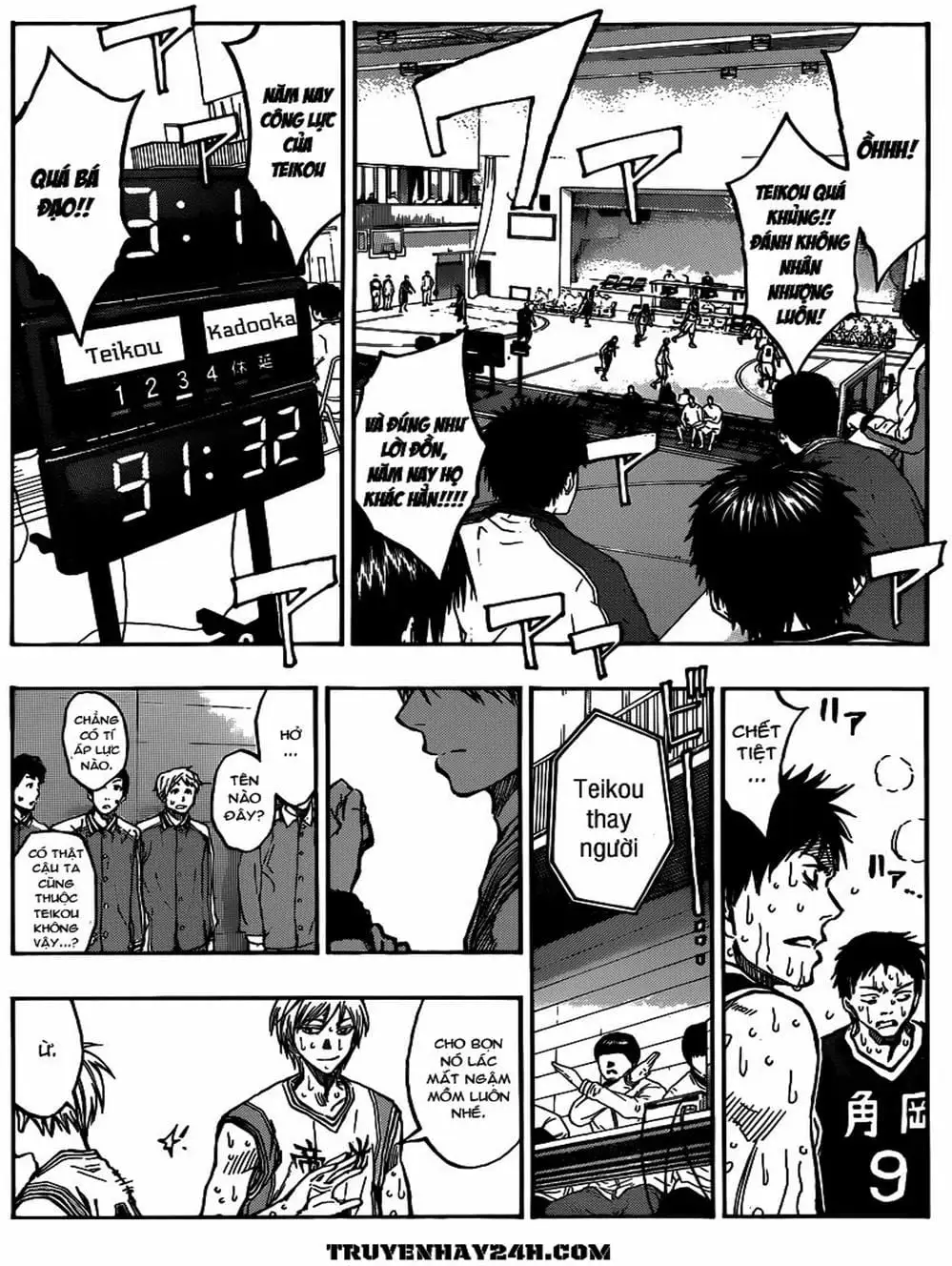 Truyện Tranh Vua Bóng Rổ - Kuroko’s Basketball trang 3