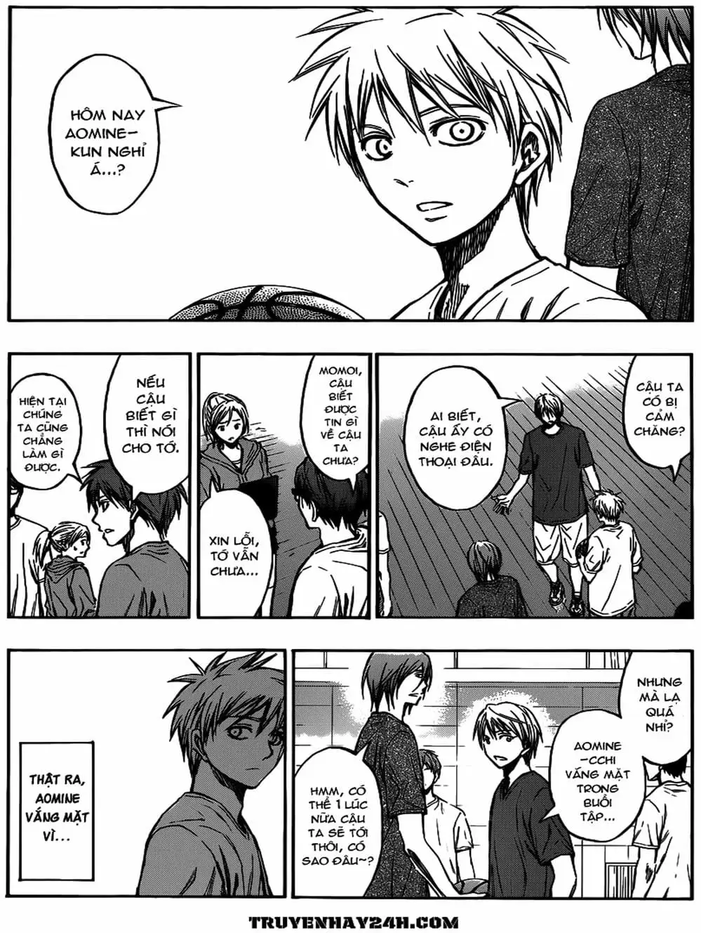 Truyện Tranh Vua Bóng Rổ - Kuroko’s Basketball trang 3