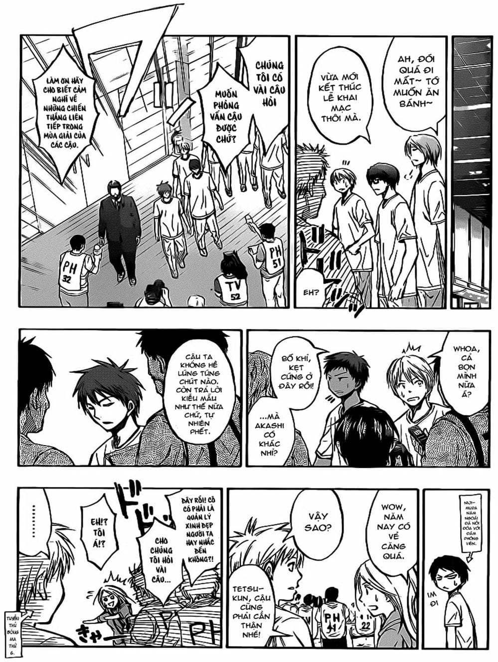 Truyện Tranh Vua Bóng Rổ - Kuroko’s Basketball trang 3