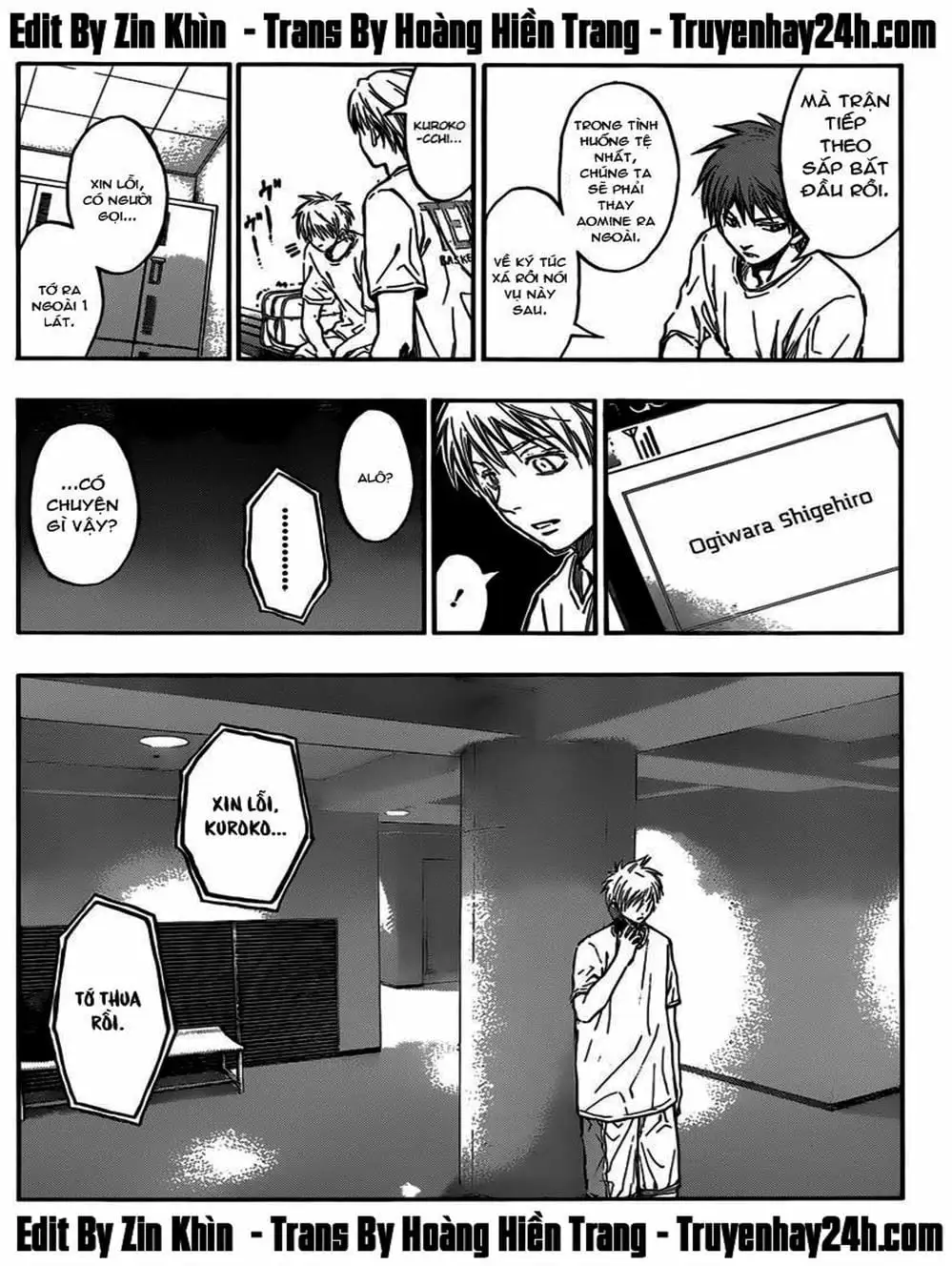 Truyện Tranh Vua Bóng Rổ - Kuroko’s Basketball trang 3