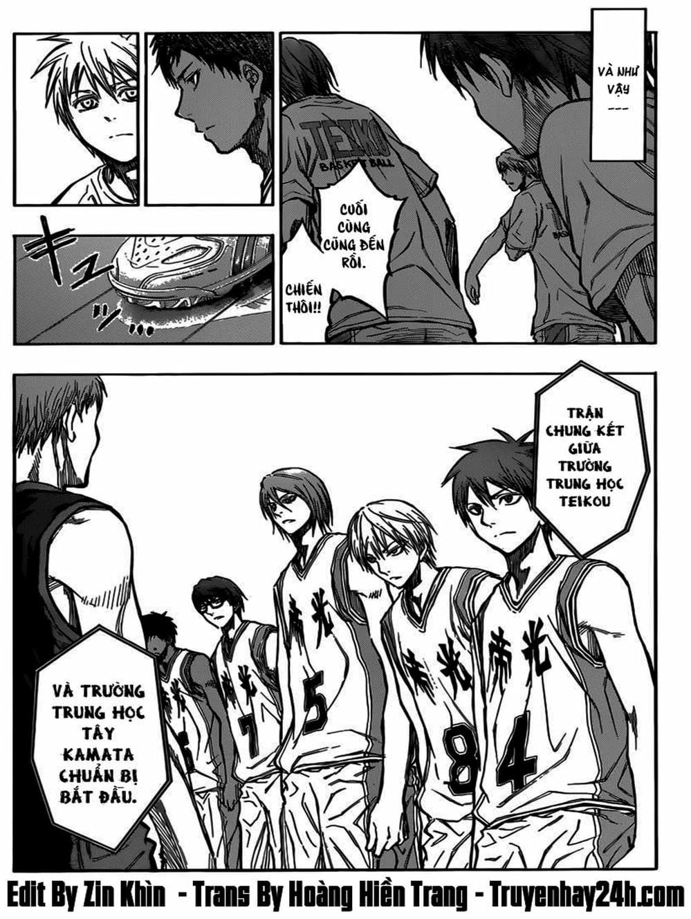 Truyện Tranh Vua Bóng Rổ - Kuroko’s Basketball trang 3
