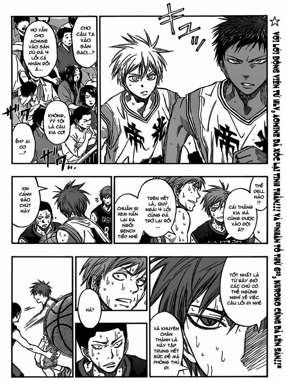 Truyện Tranh Vua Bóng Rổ - Kuroko’s Basketball trang 3