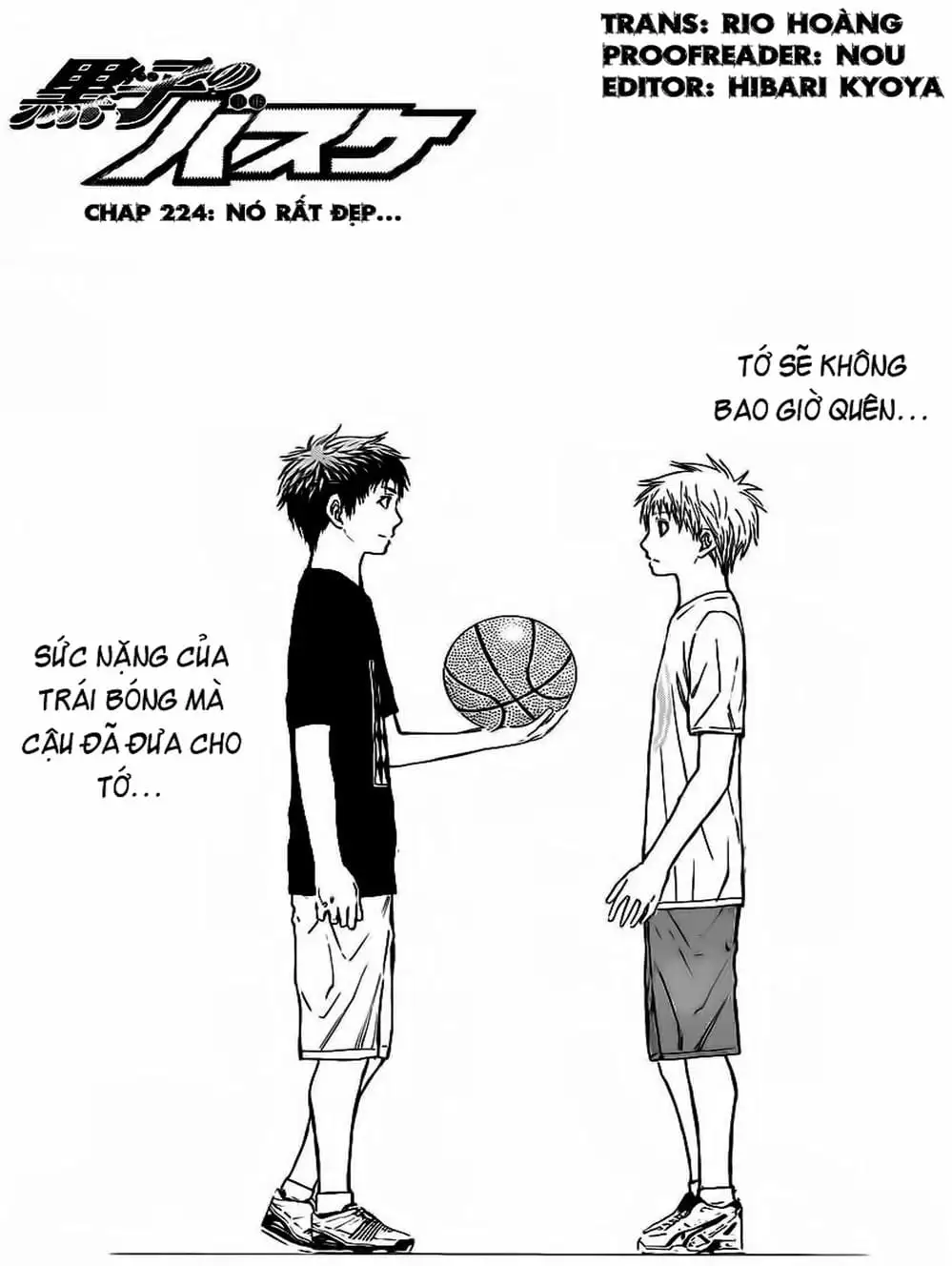 Truyện Tranh Vua Bóng Rổ - Kuroko’s Basketball trang 3