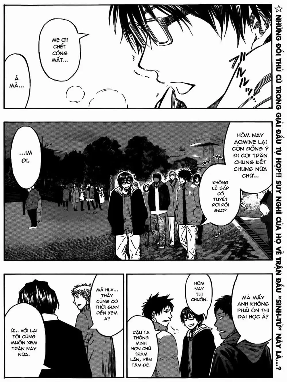 Truyện Tranh Vua Bóng Rổ - Kuroko’s Basketball trang 3