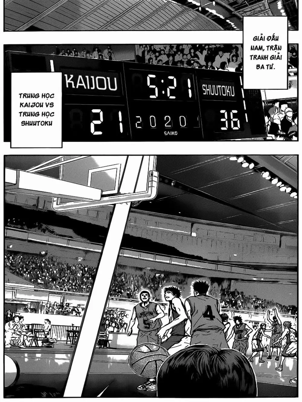 Truyện Tranh Vua Bóng Rổ - Kuroko’s Basketball trang 3