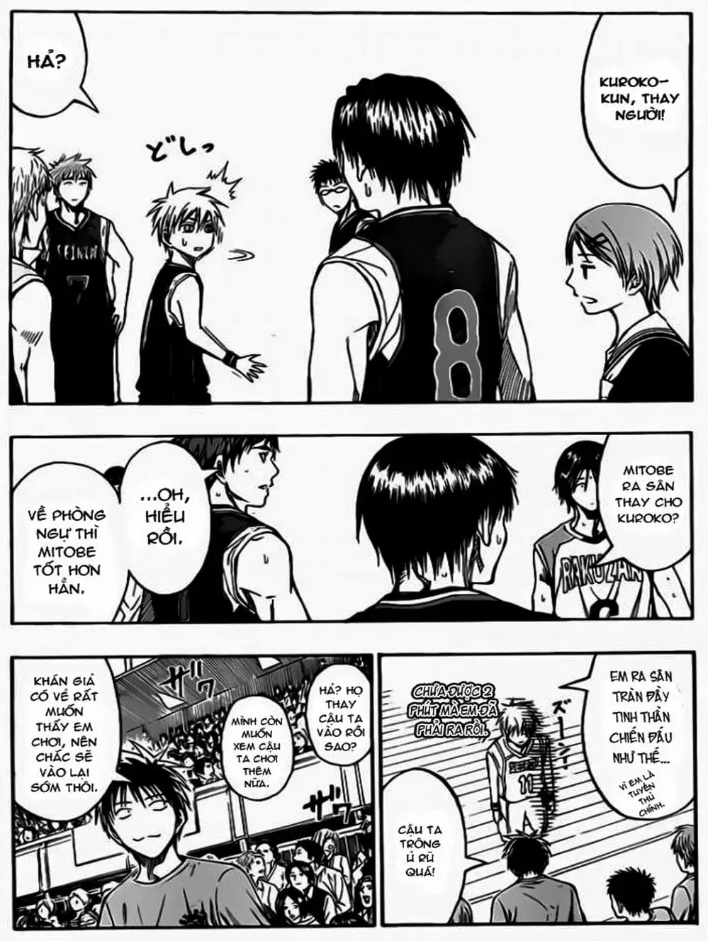 Truyện Tranh Vua Bóng Rổ - Kuroko’s Basketball trang 3