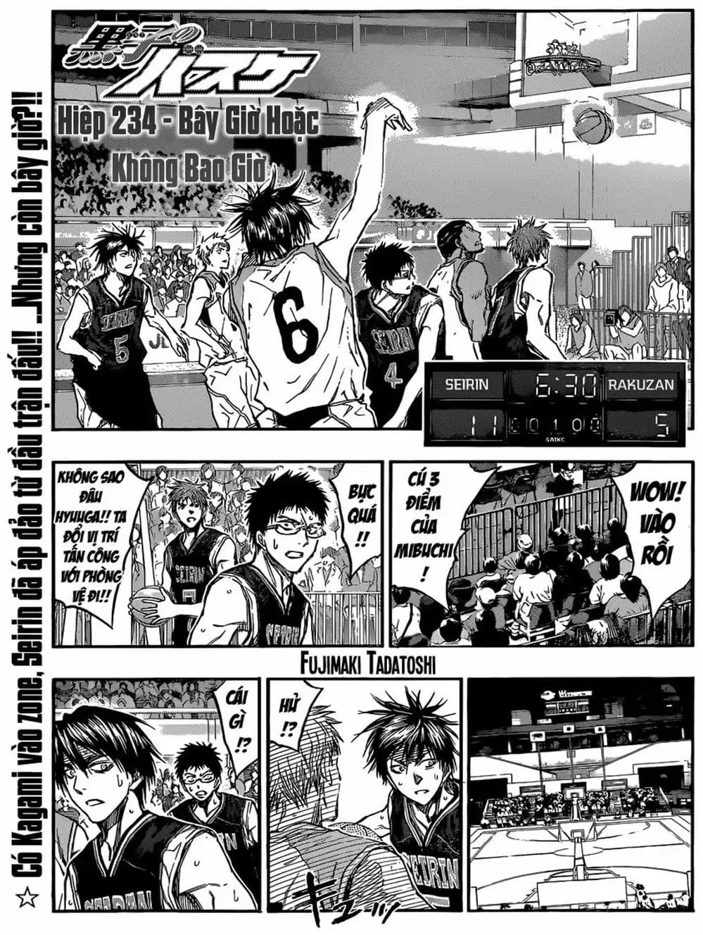 Truyện Tranh Vua Bóng Rổ - Kuroko’s Basketball trang 3