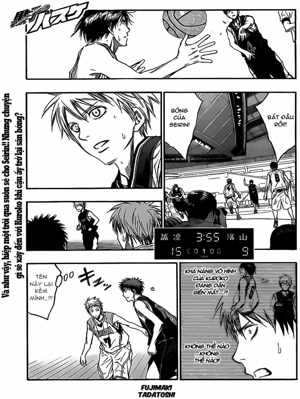 Truyện Tranh Vua Bóng Rổ - Kuroko’s Basketball trang 3