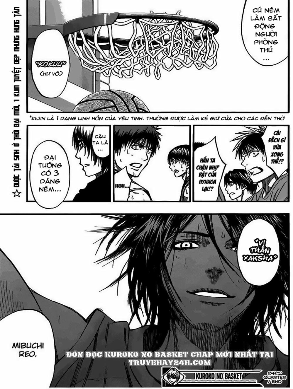 Truyện Tranh Vua Bóng Rổ - Kuroko’s Basketball trang 3