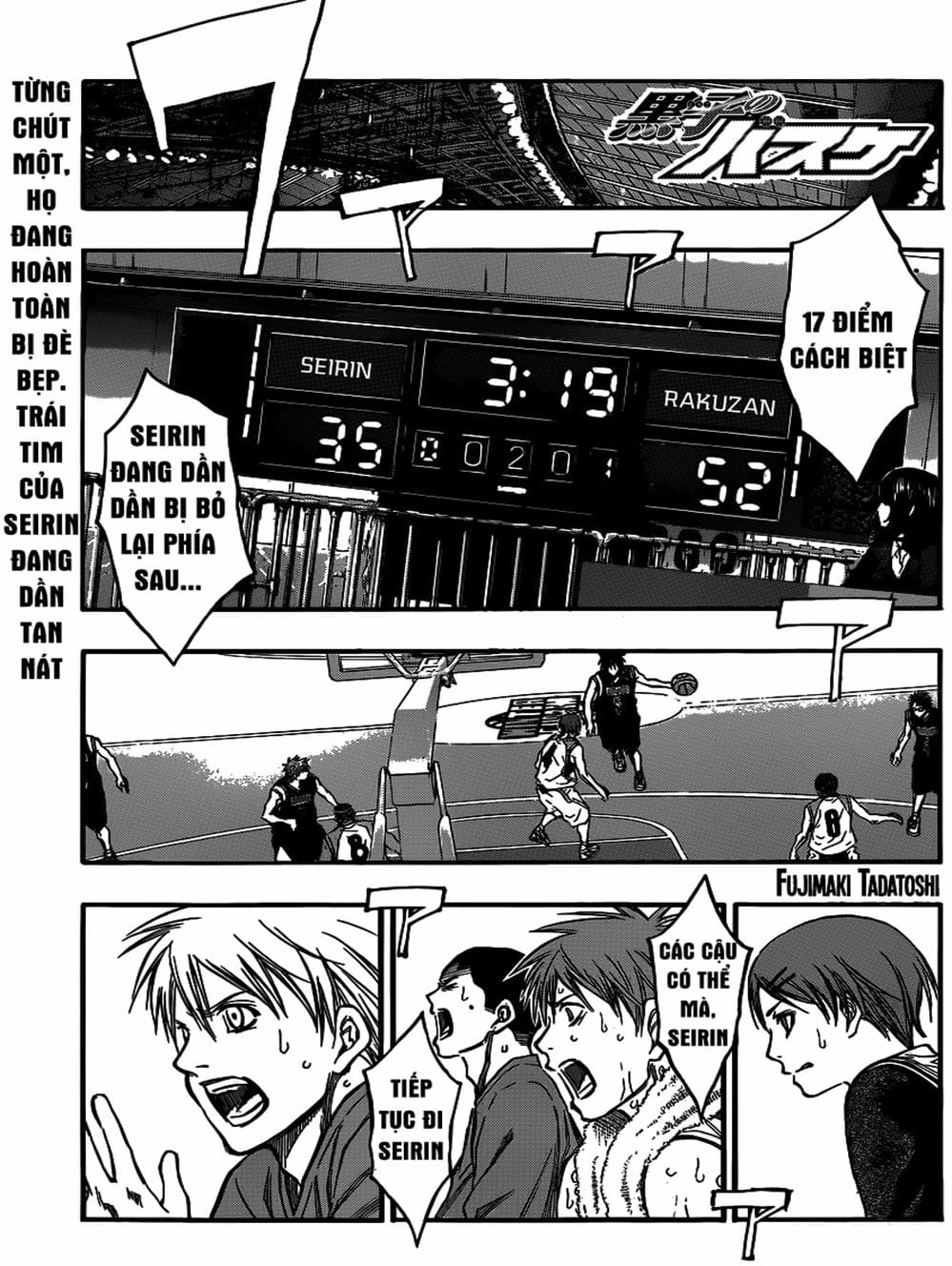 Truyện Tranh Vua Bóng Rổ - Kuroko’s Basketball trang 3