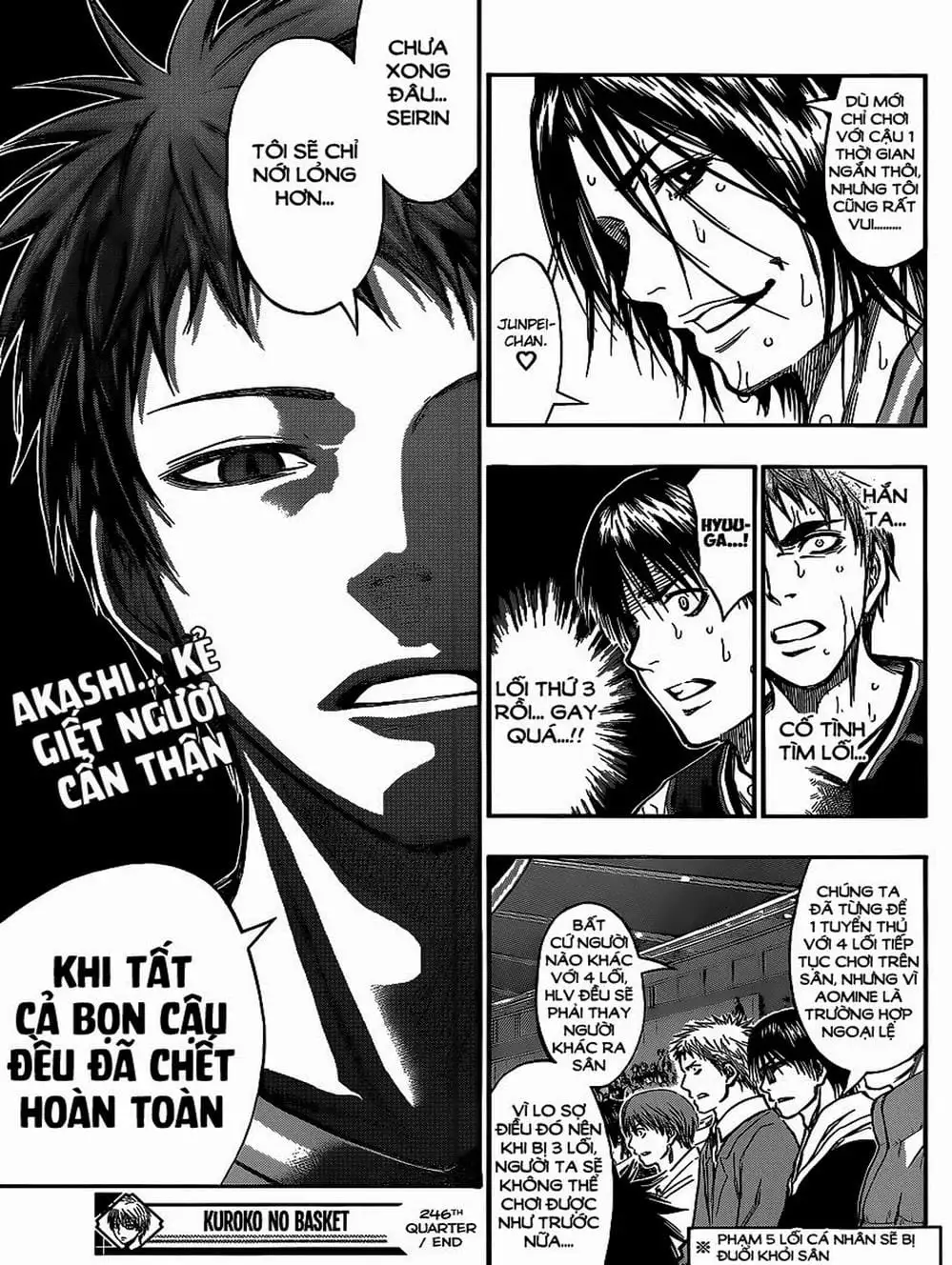 Truyện Tranh Vua Bóng Rổ - Kuroko’s Basketball trang 3