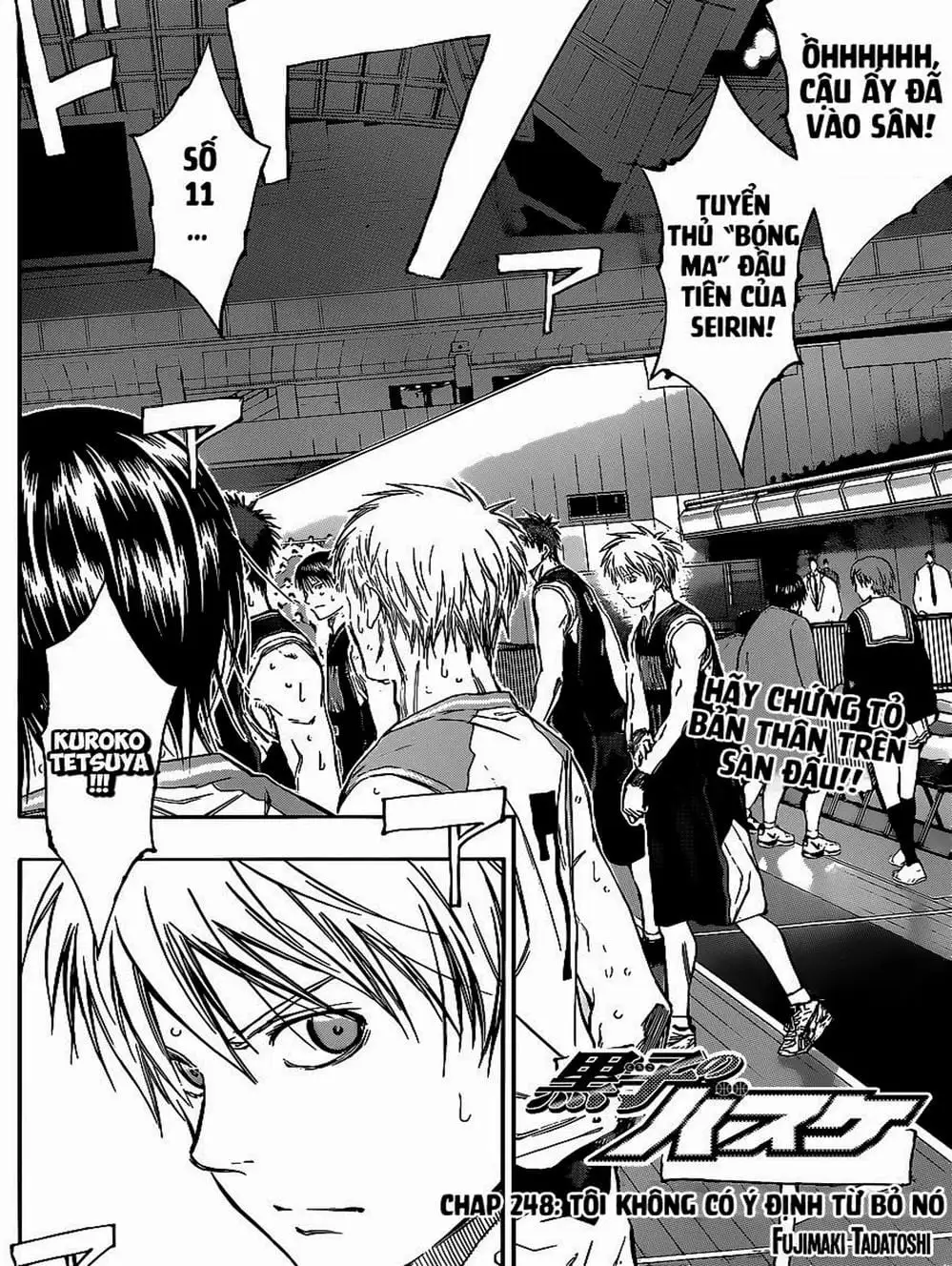 Truyện Tranh Vua Bóng Rổ - Kuroko’s Basketball trang 3