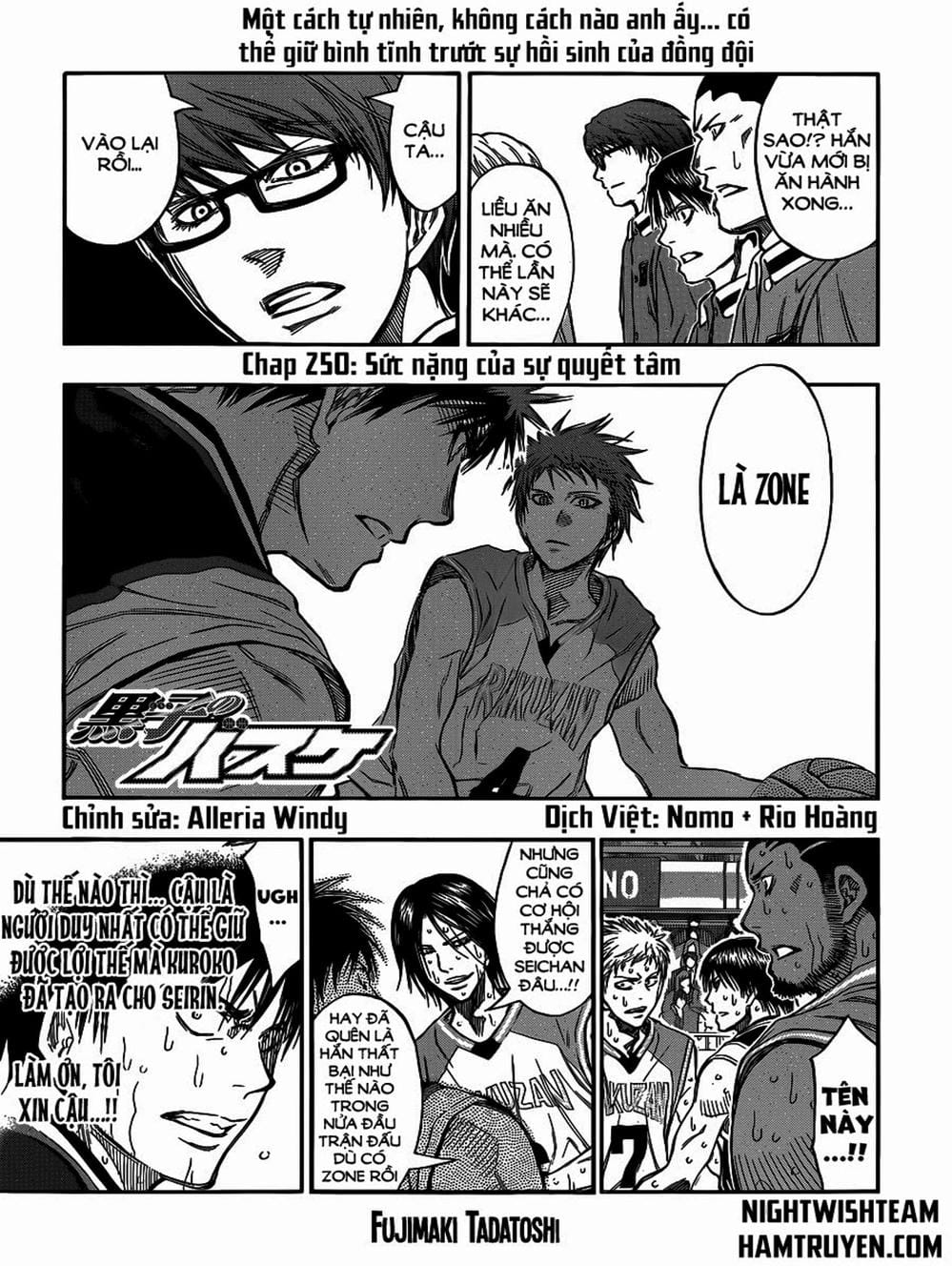 Truyện Tranh Vua Bóng Rổ - Kuroko’s Basketball trang 3