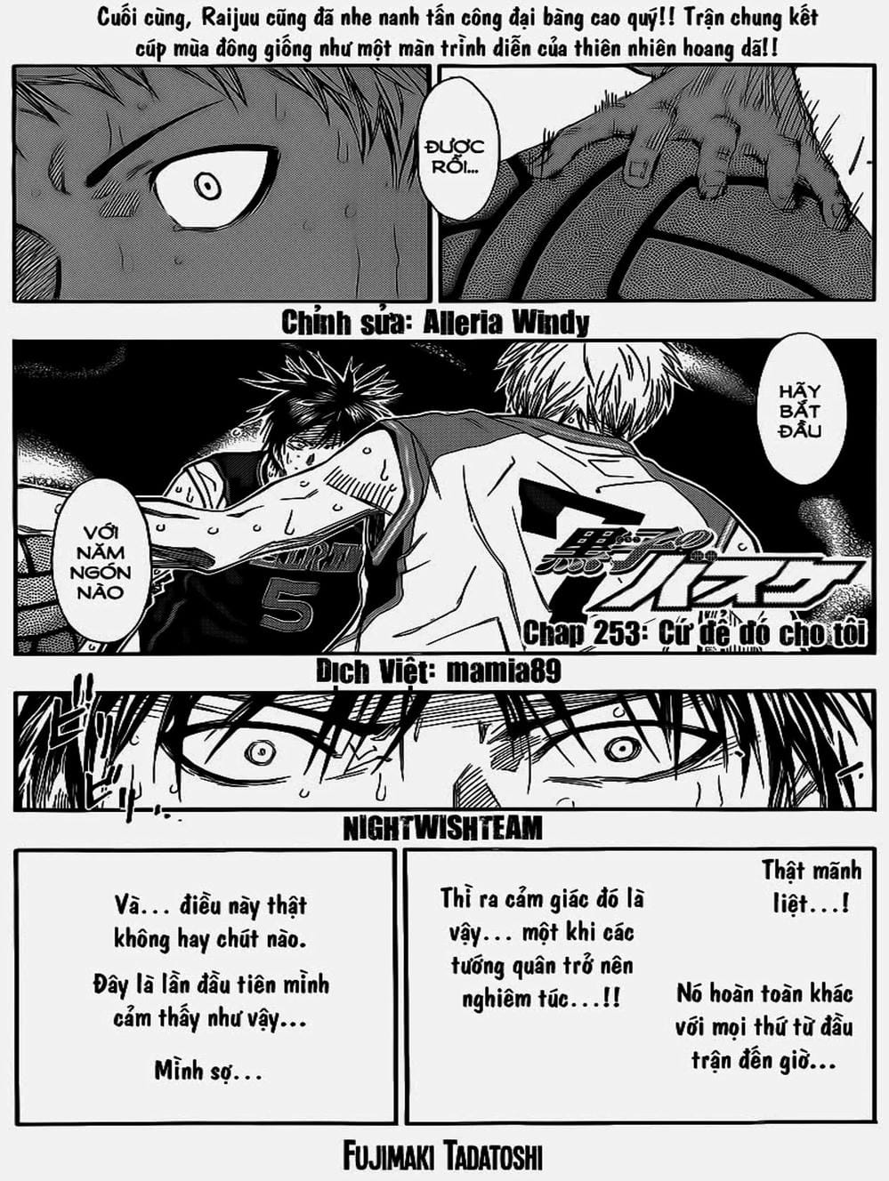 Truyện Tranh Vua Bóng Rổ - Kuroko’s Basketball trang 3