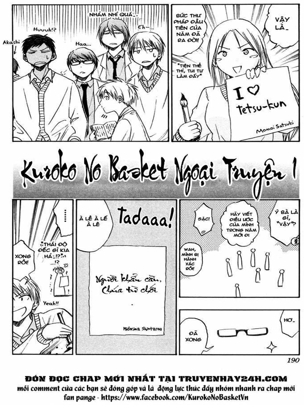 Truyện Tranh Vua Bóng Rổ - Kuroko’s Basketball trang 3