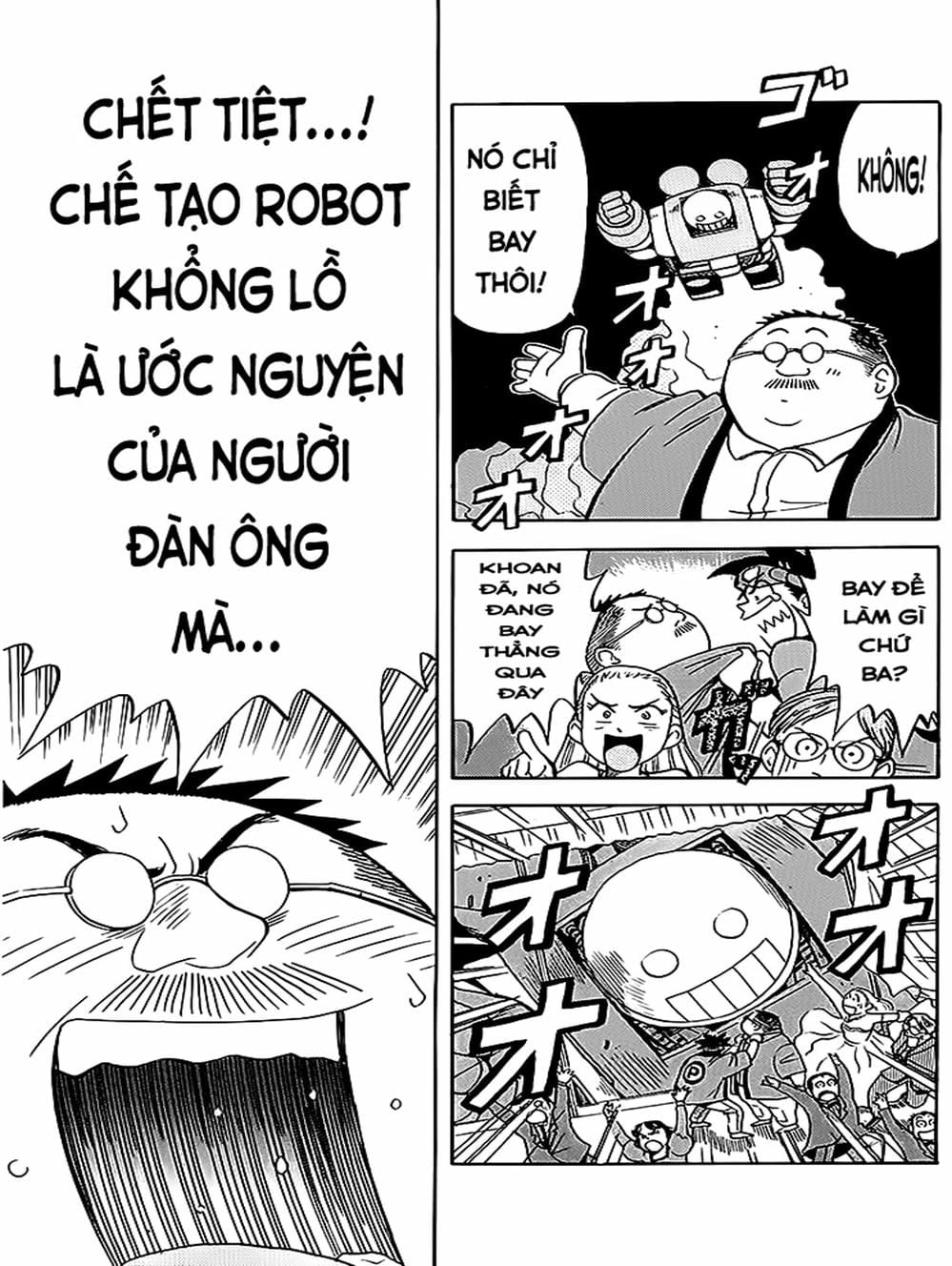 Truyện Tranh Vua Sáng Chế - Jibaku Kun trang 5