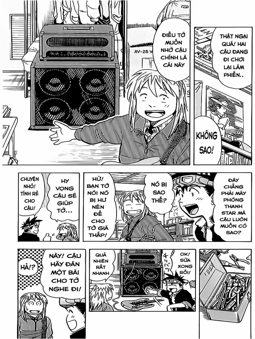 Truyện Tranh Vua Sáng Chế - Jibaku Kun trang 5