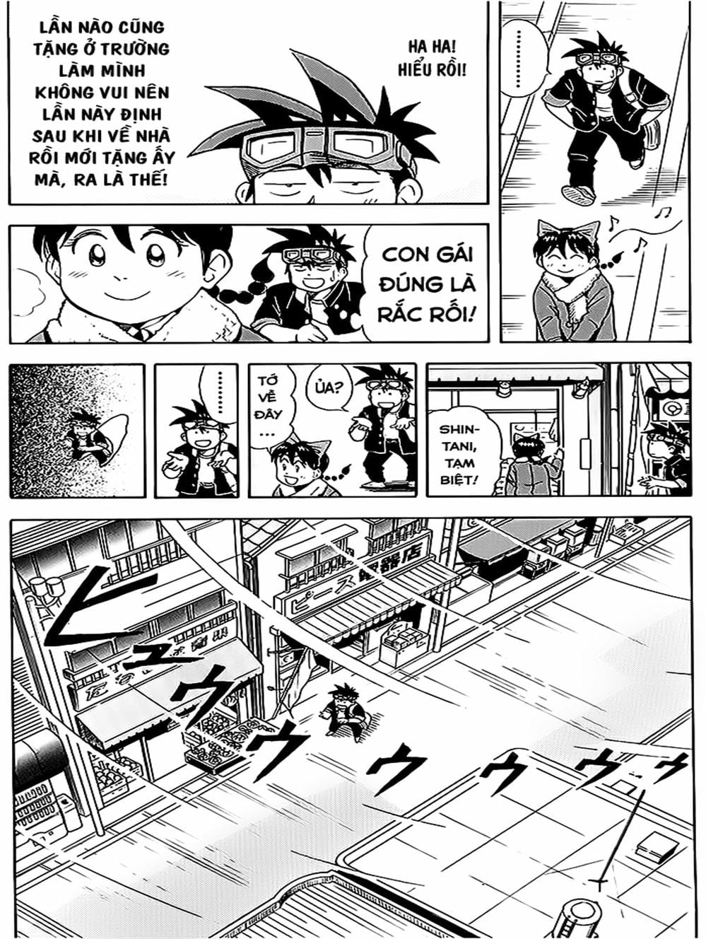 Truyện Tranh Vua Sáng Chế - Jibaku Kun trang 5