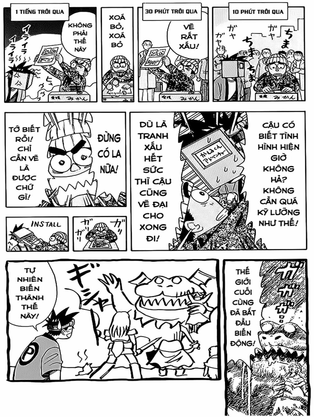 Truyện Tranh Vua Sáng Chế - Jibaku Kun trang 5