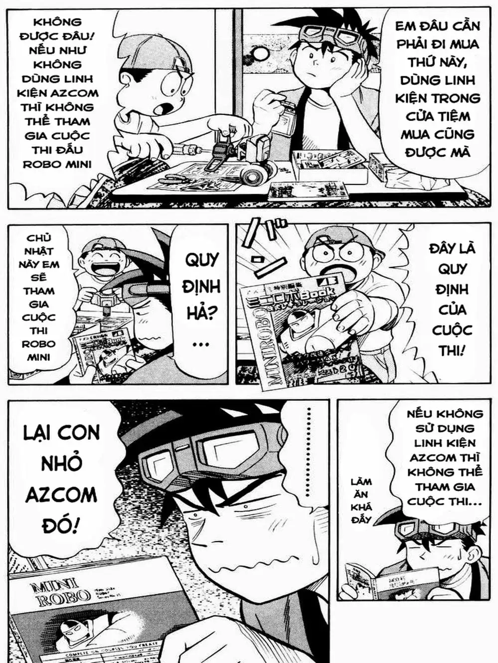 Truyện Tranh Vua Sáng Chế - Jibaku Kun trang 5
