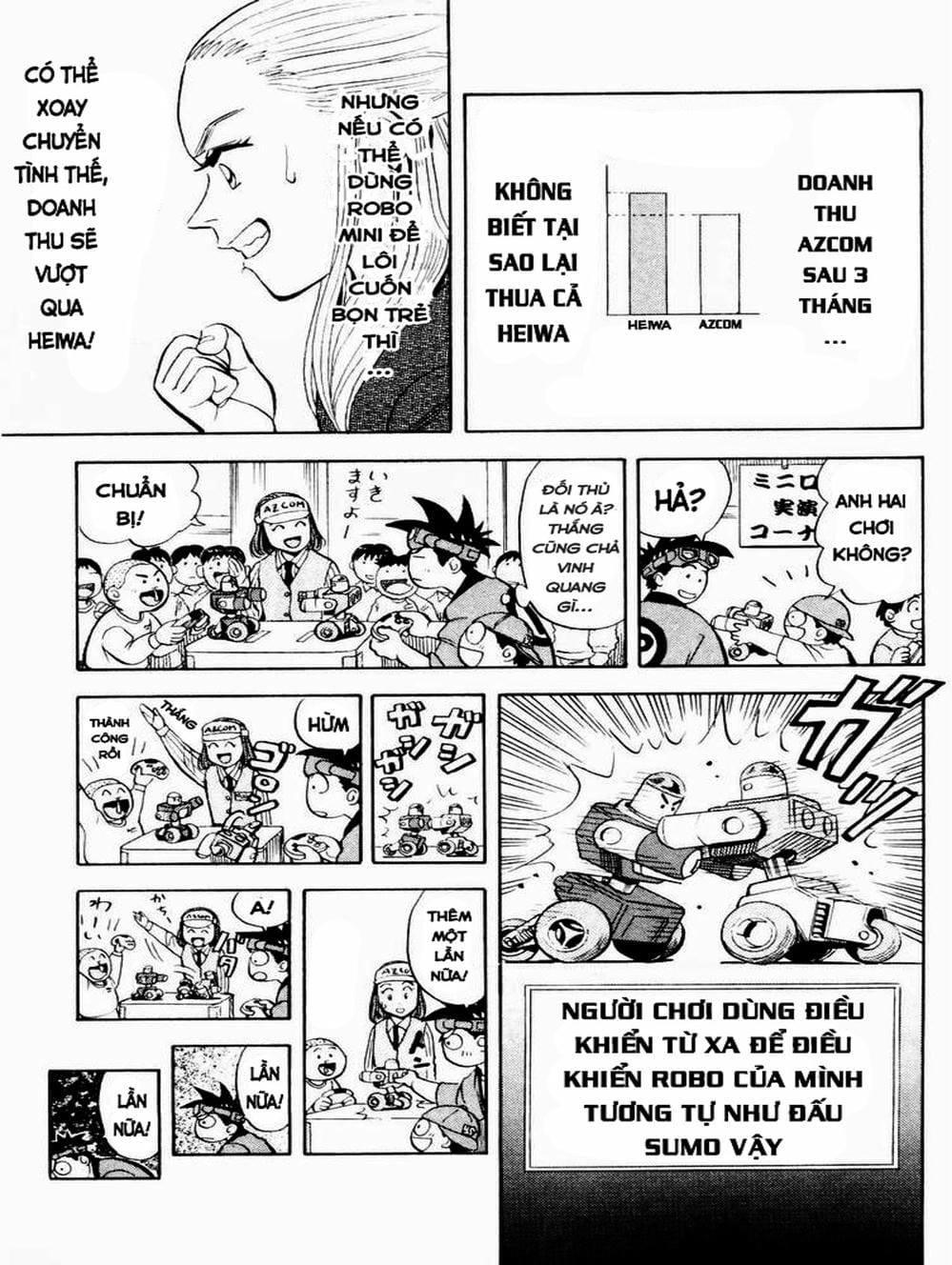Truyện Tranh Vua Sáng Chế - Jibaku Kun trang 5