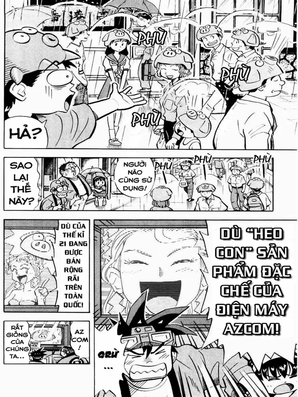 Truyện Tranh Vua Sáng Chế - Jibaku Kun trang 5