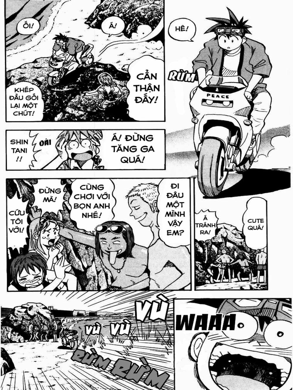 Truyện Tranh Vua Sáng Chế - Jibaku Kun trang 5
