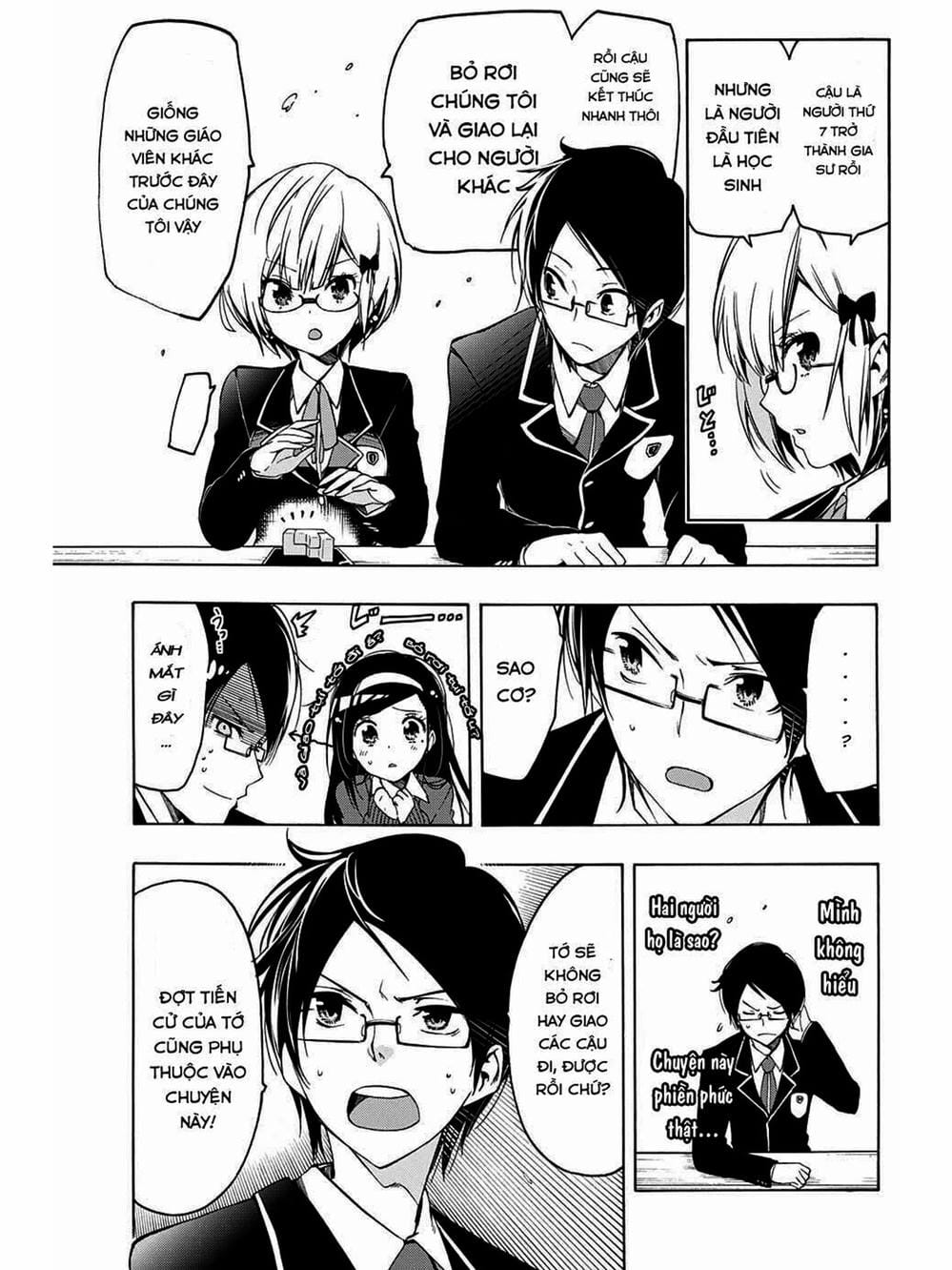 Truyện Tranh Chúng Mình Không Học Nổi - We Can’t Study trang 4