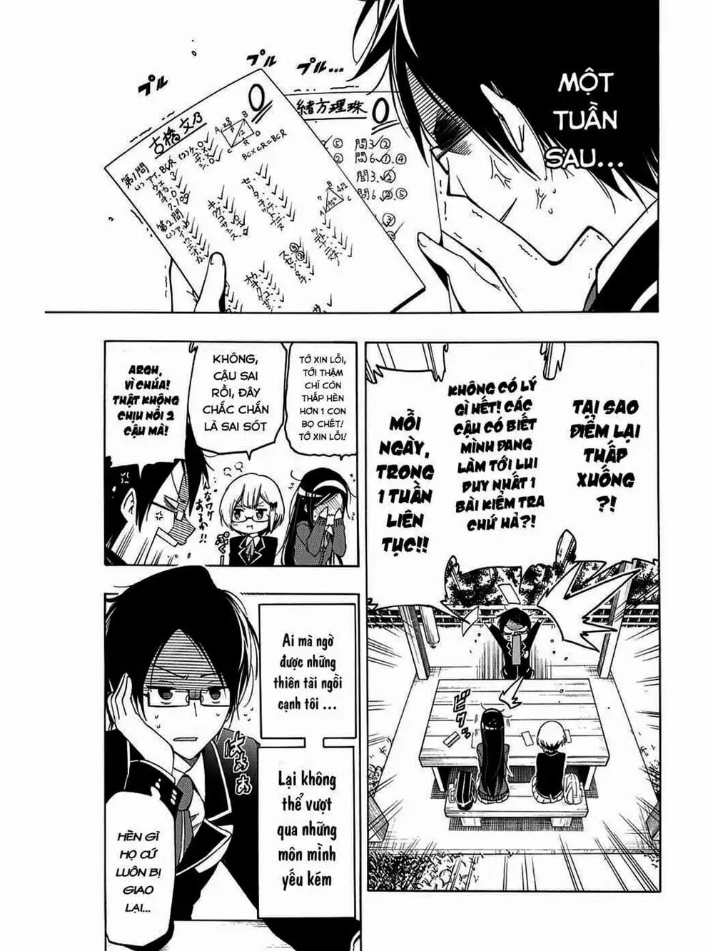 Truyện Tranh Chúng Mình Không Học Nổi - We Can’t Study trang 4